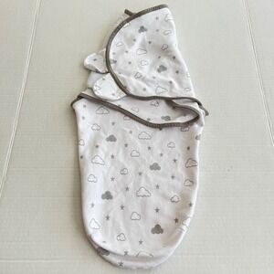 Mama Cheetah Baby Organic Cotton Cloud Swaddle Blanket Small 0-3M Sleep Sack.